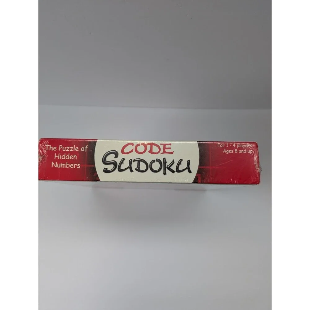 Code Sudoku Board Game by Pressman 2006 New 1-4 Players Puzzle